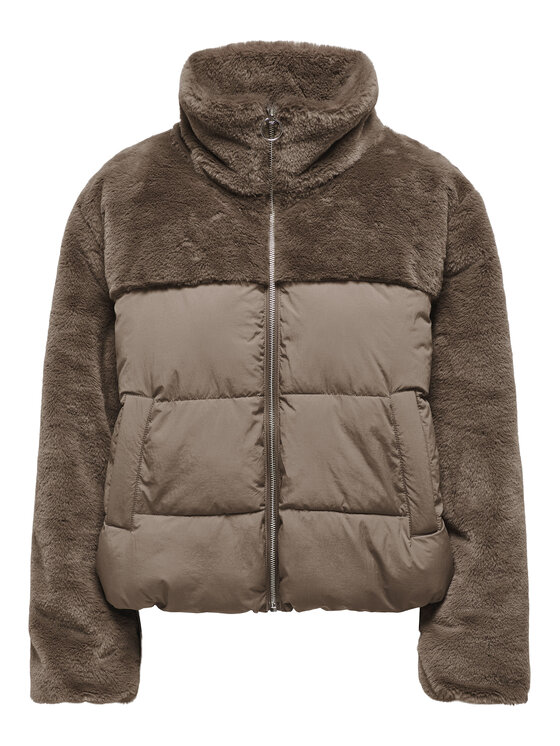 ONLY ONLY Zimní bunda 15292945 Šedá Regular Fit