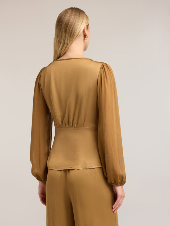 Motivi Motivi Koszula 5021Q001040N012 Kremowy Regular Fit