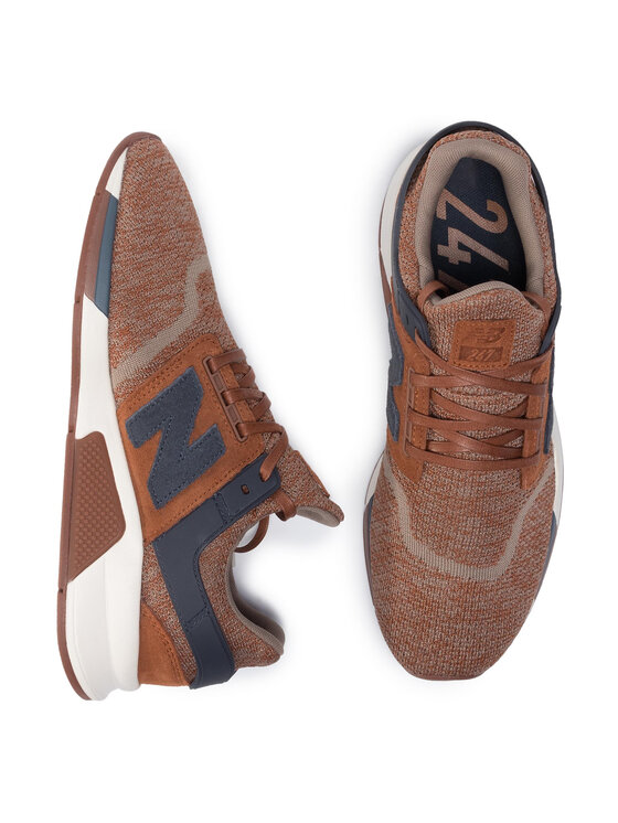 New balance 247 uomo marrone clearance