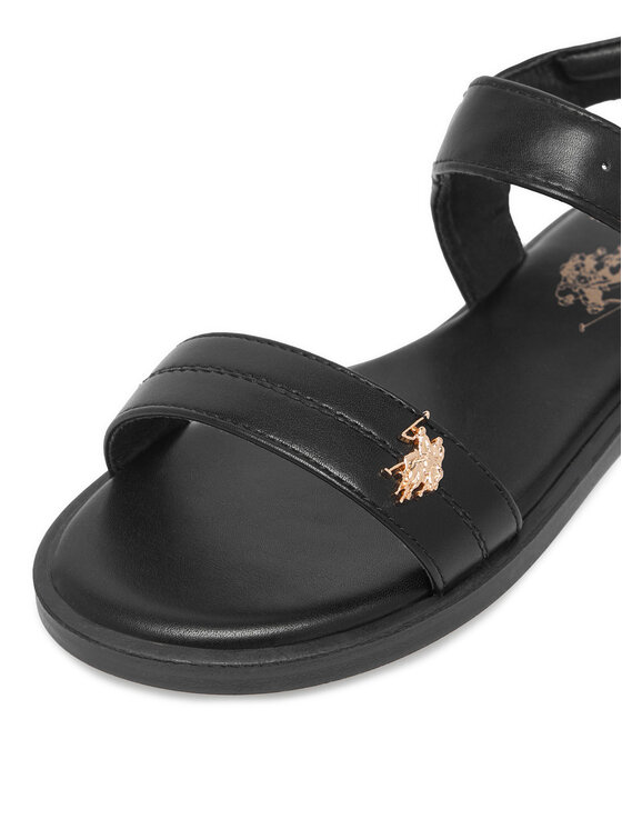 U.S. Polo Assn. U.S. Polo Assn. Sandales EO-ADELA001K/6Y1 Melns