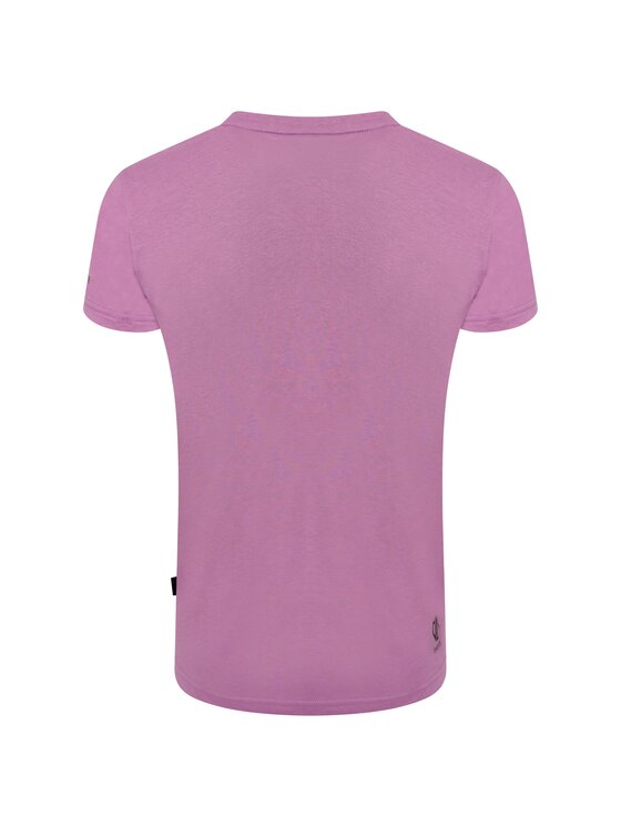 Dare2B Dare2B T-Shirt Rightful Fioletowy Short Fit