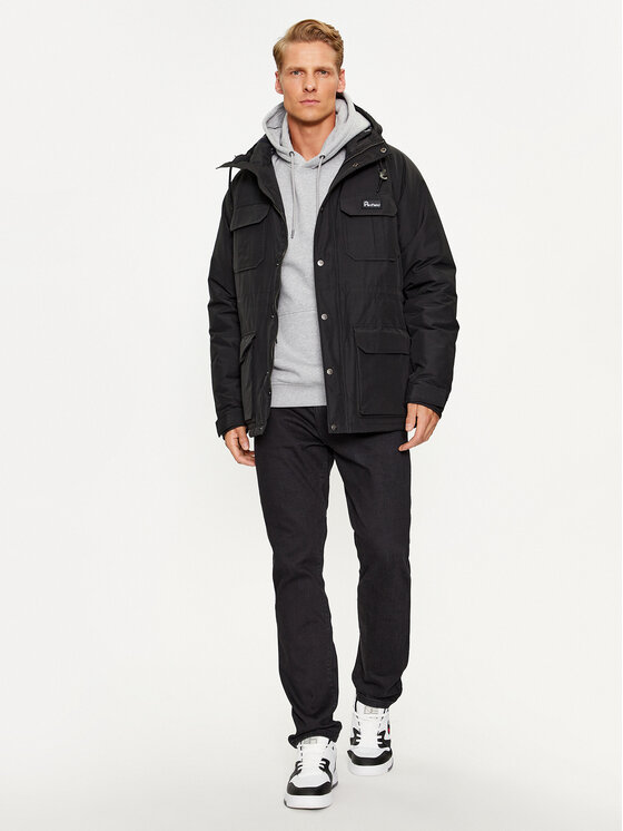 Penfield Penfield Μπουφάν χειμωνιάτικο PFD0232 Μαύρο Long Fit