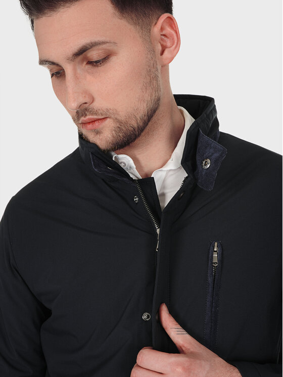 Evenemen Evenemen Kurtka przejściowa OLLE Granatowy Slim Fit