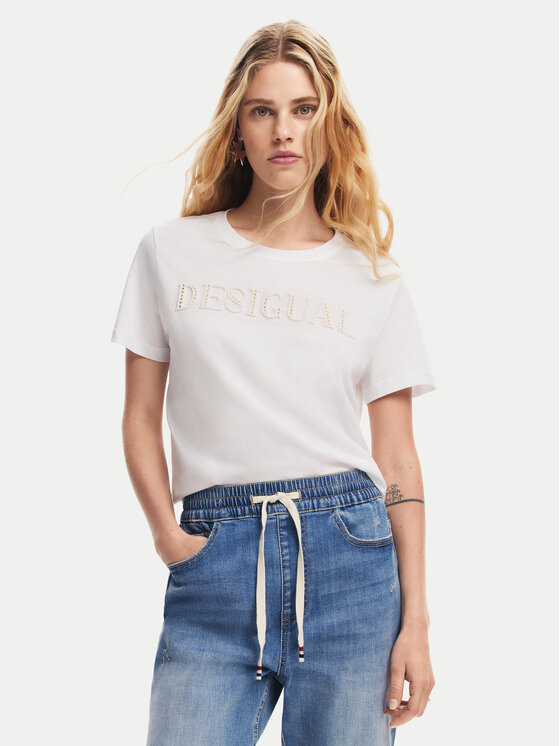 Desigual Desigual Дънки Caliope 24WWDD83 Син Regular Fit
