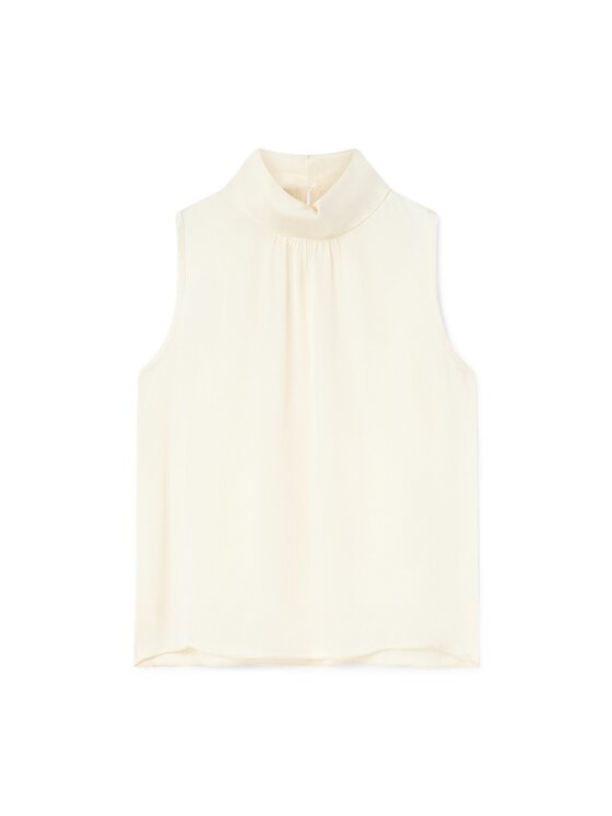 Motivi Motivi Top D137Q000659N021 Biały Regular Fit