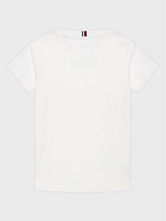Tommy Hilfiger Tommy Hilfiger Tricou Essential KS0KS00210 M Alb Regular Fit
