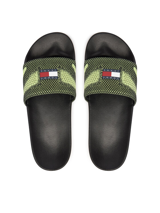 Tommy Jeans Tommy Jeans Şlapi Tjm Summer Sandal 26 EM0EM01697 Verde