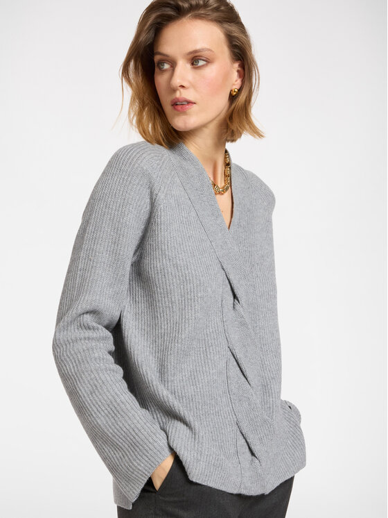 Elena Mirò Elena Mirò Maglione M435Z000563N003 Grigio Regular Fit