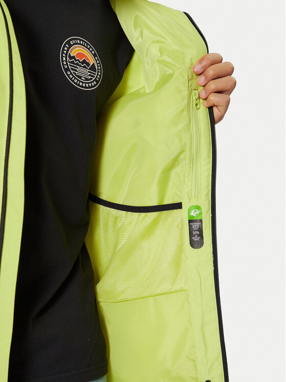 Quiksilver Quiksilver Kurtka narciarska High In The Hood EQYTJ03452 Zielony Modern Fit