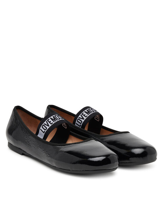 LOVE MOSCHINO LOVE MOSCHINO Balerini JA11071G1NII000041 Negru
