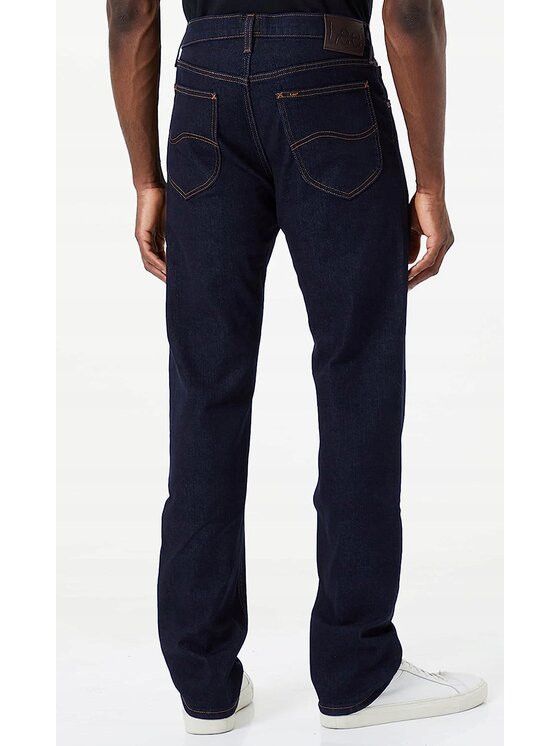 Lee Lee Jeansy Daren Zip Fly Niebieski Regular Fit