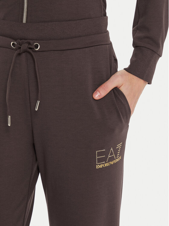 EA7 Emporio Armani EA7 Emporio Armani Jogginganzug 8NTV51 TJ9RZ 1755 Braun Regular Fit