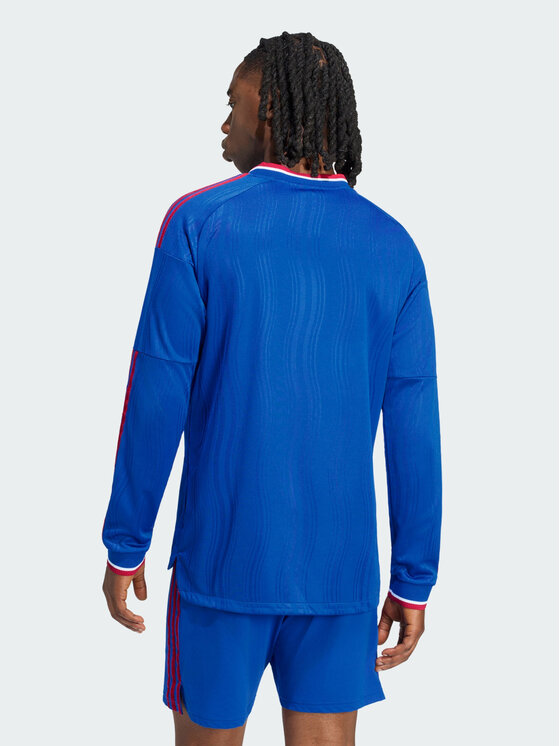 adidas adidas Koszulka techniczna 171567 Niebieski jasny Slim Fit