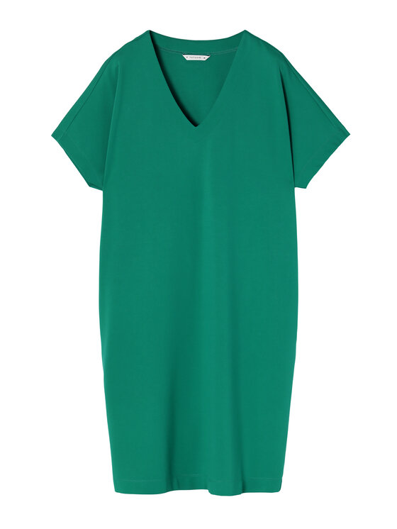 TATUUM TATUUM Úpletové šaty RADIMI Zelená Flare Fit