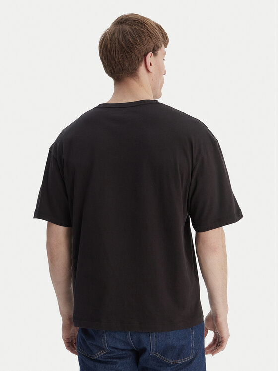 Tommy Hilfiger Tommy Hilfiger Tricou UM0UM03643 Negru Regular Fit
