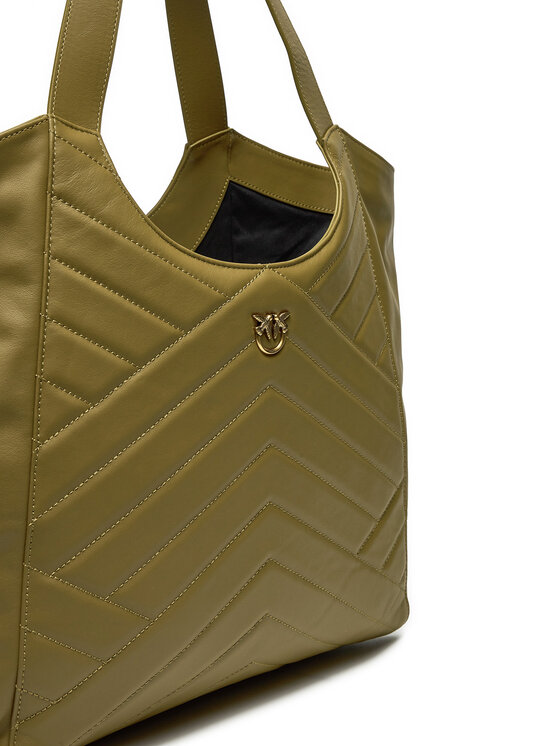 PINKO PINKO Torbica Tote Bag Puzzle 104536 A29Y V68Q Zelena