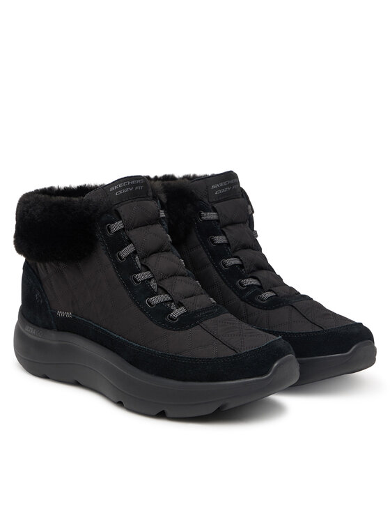 Skechers Skechers Μποτίνια On-The-Go Encore - Cozy Fit Maisie 144844/BBK Μαύρο