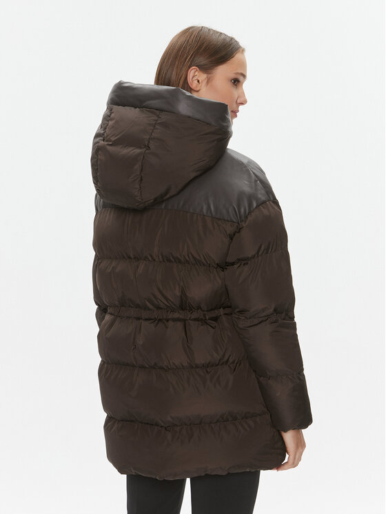 PINKO PINKO Zimné bundy Client 101604 A11P Hnedá Regular Fit