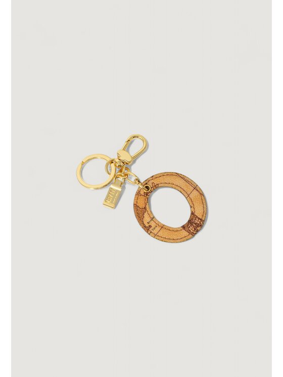 Alviero Martini Prima Classe Alviero Martini Prima Classe Portachiavi LETTERA O Beige