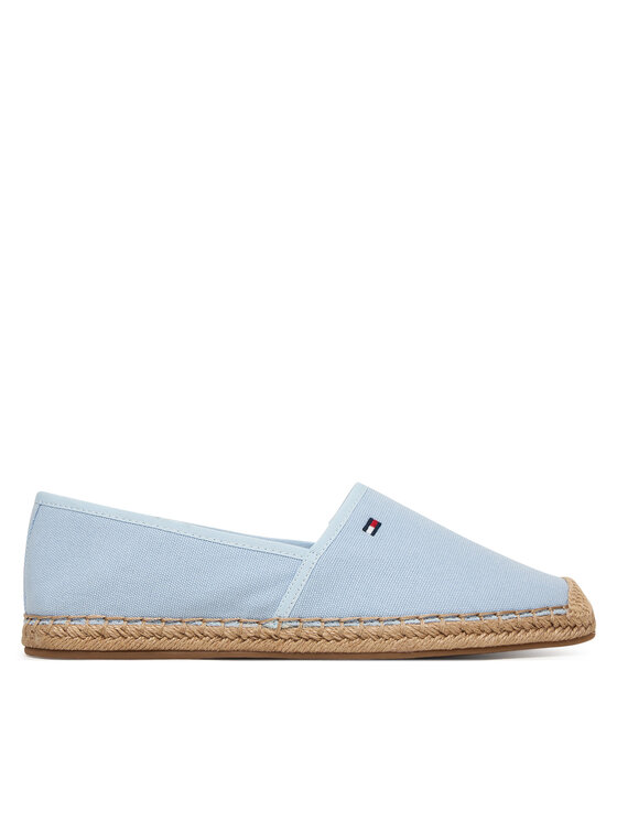 Tommy Hilfiger Tommy Hilfiger Espadrilles Flag Canvas Espadrille FW0FW08541 Himmelblau