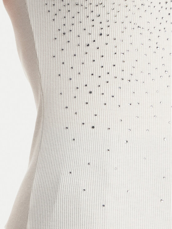 Rinascimento Rinascimento Top CFC0124040003 Biały Regular Fit