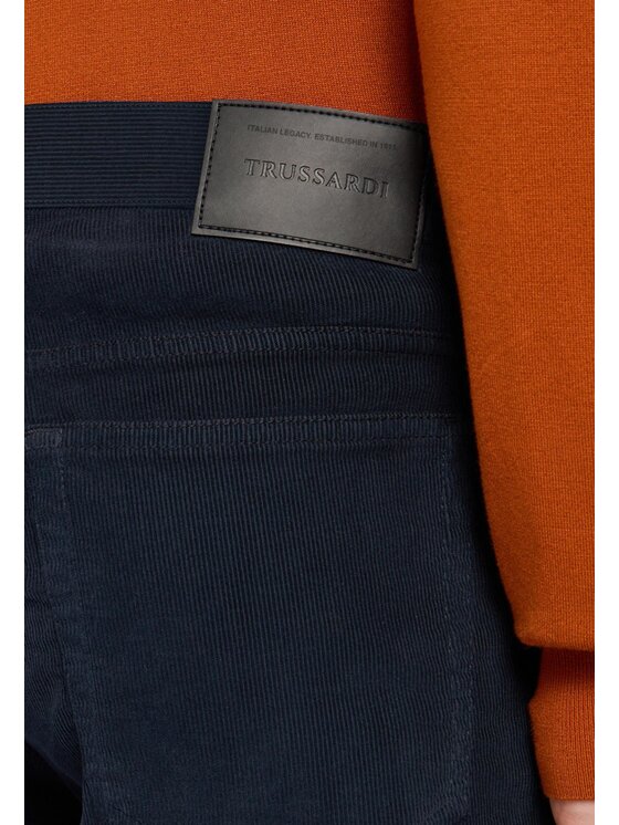 Trussardi Trussardi Pantalone da abito P701H004768N034 Celeste Regular Fit