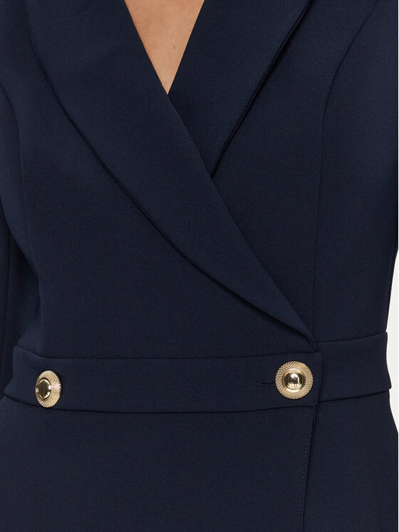 Rinascimento Rinascimento Coctailkleid CFC0121083003 Dunkelblau Regular Fit