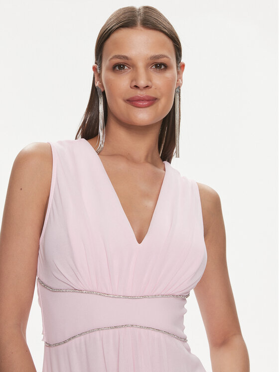 Rinascimento Rinascimento Večernja haljina CFC0117736003 Ružičasta Regular Fit