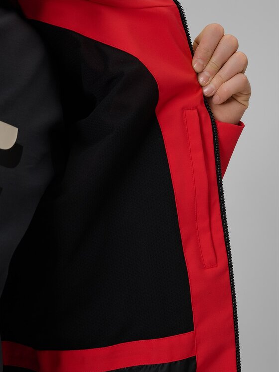 4F 4F Giacca di transizione 4FWSS26TTJAM1120-62S Rosso Regular Fit