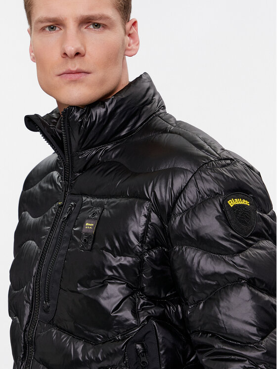 Blauer Blauer Winterjacke 23WBLUC03004 Schwarz Regular Fit