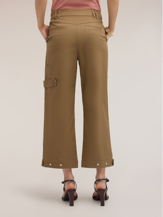 Motivi Motivi Pantaloni di tessuto P02CQ004638N022 Marrone Regular Fit
