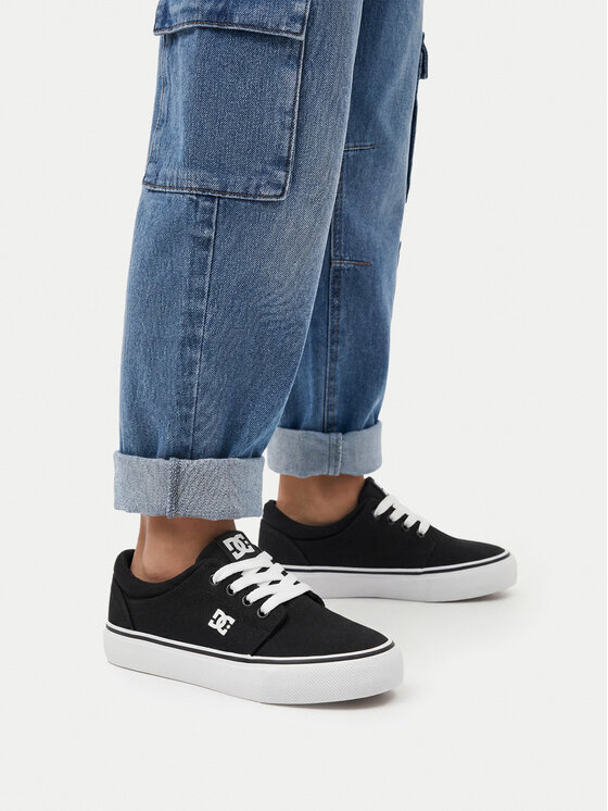 DC Shoes DC Shoes Tenisice CEOWB-LEA-ZL-DC001-CH Crna
