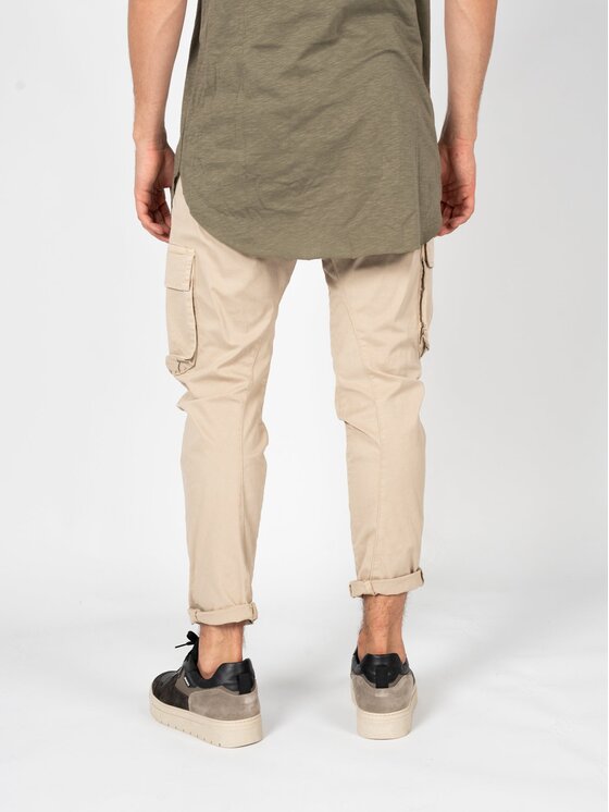 Xagon Xagon Pantaloni di tessuto P24032CR4036 Beige Slim Fit