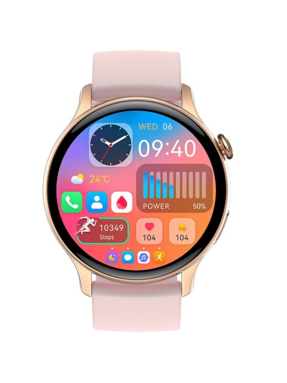 Smartwatch Rubicon, Różowe złoto, SMARUB239