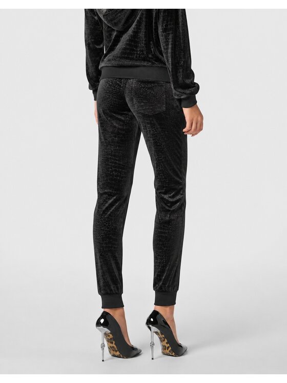PHILIPP PLEIN PHILIPP PLEIN Pantaloni da tuta 32183 Nero Jogger Fit
