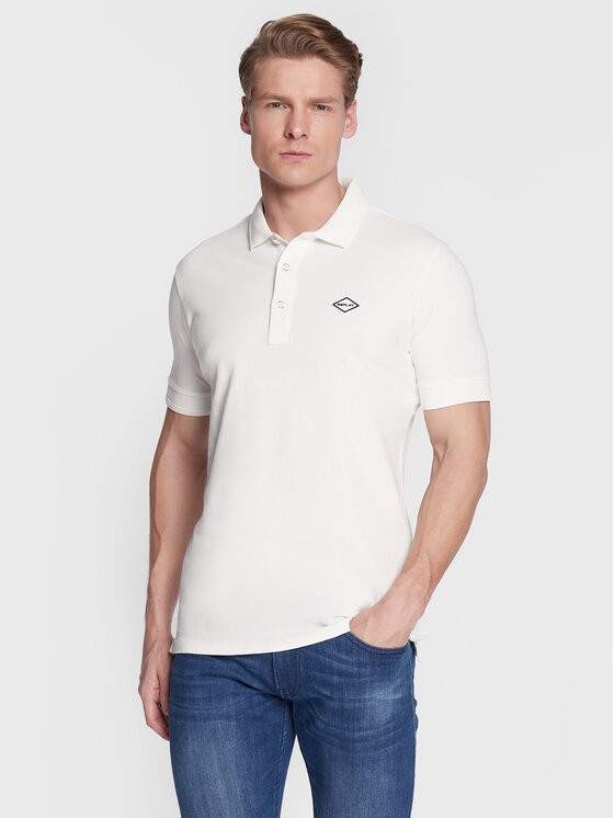 Replay Tricou polo M3070A.000.22696G Alb Regular Fit