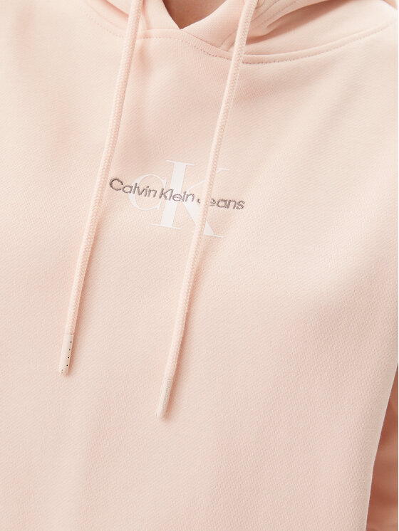 Calvin Klein Jeans Calvin Klein Jeans Pulóver Monologo J20J225358 Rózsaszín Regular Fit