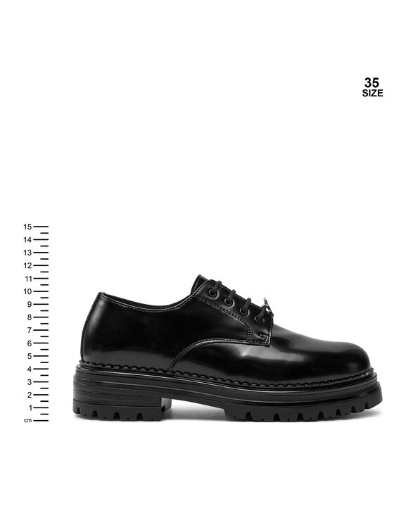 Calvin Klein Jeans Calvin Klein Jeans Oksfordi Low Cut Lace-Up V4A4-81028-1453 S Melns