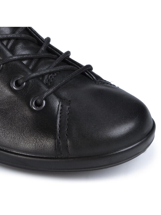 ECCO ECCO Polokozačky Soft 2.0 20652356723 Černá