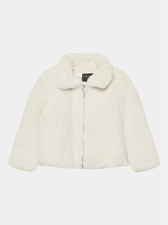 Guess Guess Шуба K3BL05 WCFX0 Écru Regular Fit