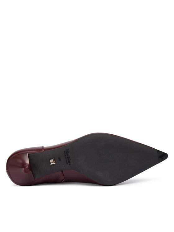 Max Mara Max Mara Členková obuv 2524796011600 Bordová