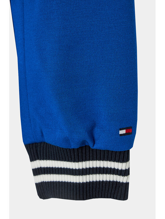 Tommy Hilfiger Tommy Hilfiger Płaszcz przejściowy Knitted Blazer KG0KG07796 Niebieski Regular Fit