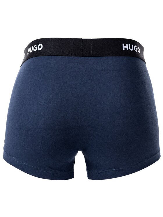 HUGO Hugo Bokserki 25434 Niebieski