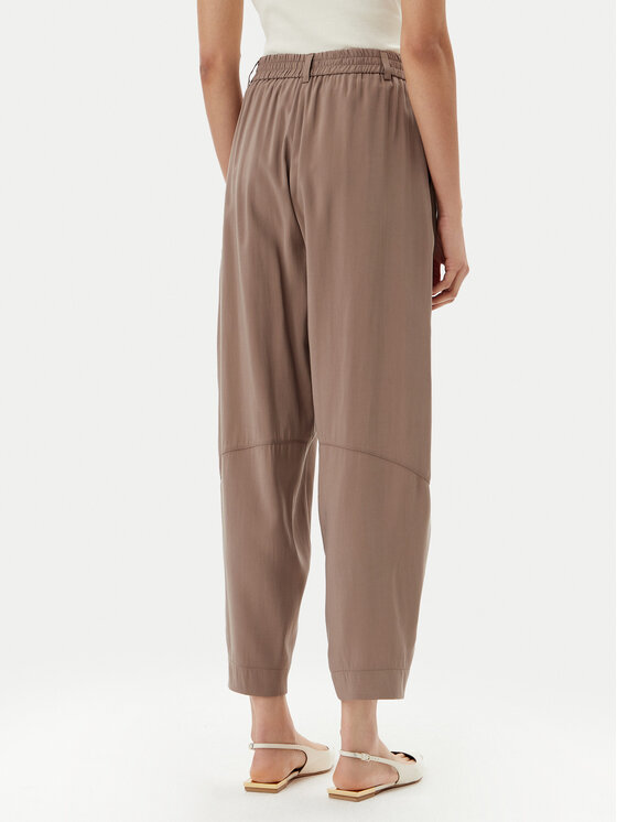 ACCESS FASHION ACCESS FASHION Spodnie materiałowe 53-5112-405 Beżowy Regular Fit