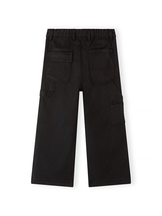 minoti minoti Spodnie materiałowe 33PANT268 Czarny Relaxed Fit