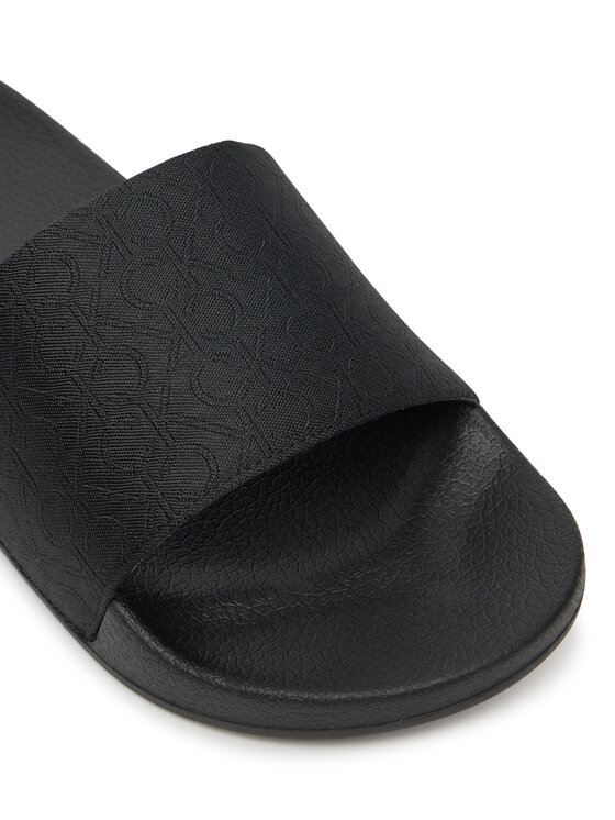 Calvin Klein Calvin Klein Şlapi Pool Slide - Jacq HW0HW02420 Negru