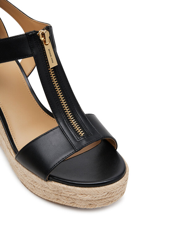 MICHAEL Michael Kors MICHAEL Michael Kors Espadrile Barkley Leather 40R4BRMS1L Negru
