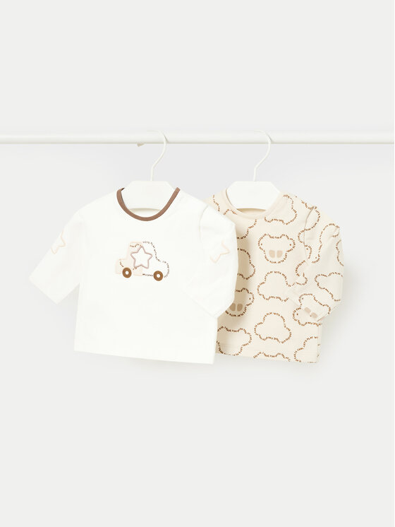 Mayoral Set di 2 magliette 2029 Beige Regular Fit, taglia : 12M