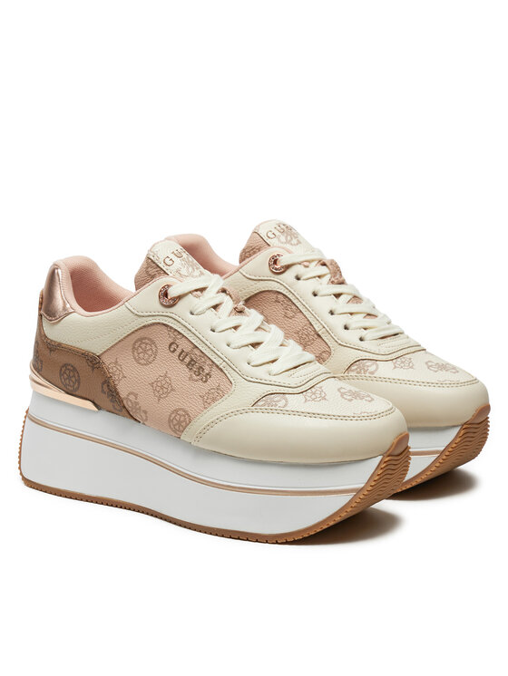 Guess Guess Sneakersy Camrio7 FLTCAM FAL12 Różowy
