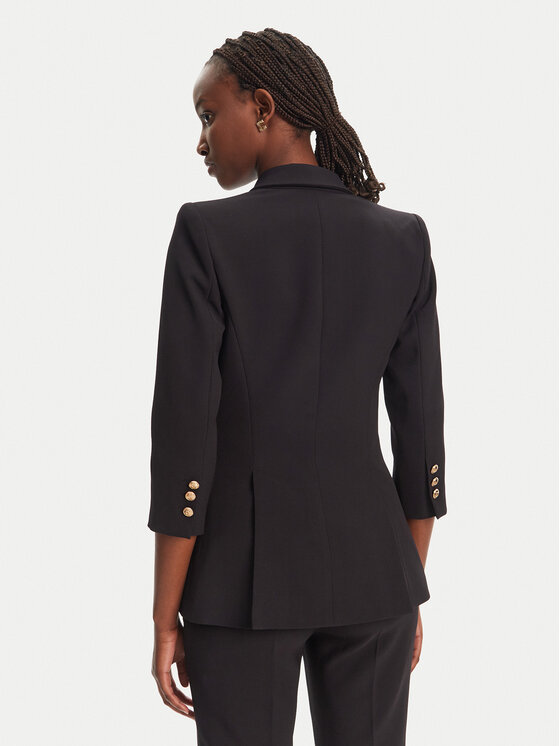 Elisabetta Franchi Elisabetta Franchi Sako GI-164-52E2-V640 Čierna Regular Fit